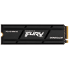 Твердотельный накопитель/ Kingston SSD Fury Renegade, 2000GB, M.2(22x80mm), NVMe, PCIe 4.0 x4, 3D TLC, R/W 7300/7000MB/s, IOPs 1 000 000/1 000 000, DRAM buffer 2048MB, TBW 2000, DWPD 0.55, with Heat Spreader (60 мес) Kingston