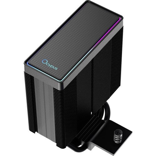 Кулер для процессора Ocypus Gamma A40 BK ARGB - Эффективное охлаждение до 200W, 4-pin PWM, совместимость с AM5/AM4