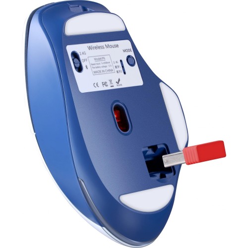 Мышь DEFENDER TISA GM-126 WHITE/BLUE 52126
