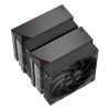 Кулер для процессора PCCooler RZ620: Высокопроизводительное охлаждение 260W для AM5/AM4 с 2x120mm вентиляторами