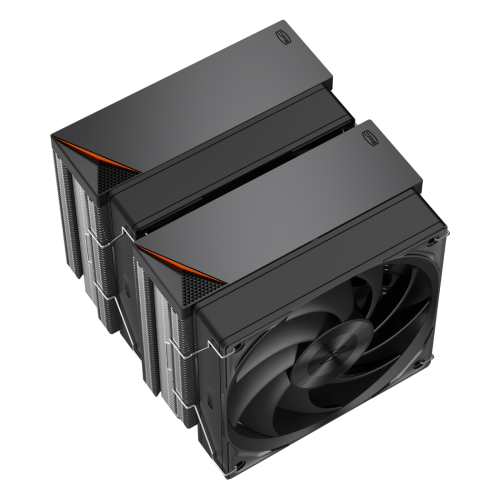 Кулер для процессора PCCooler RZ620: Высокопроизводительное охлаждение 260W для AM5/AM4 с 2x120mm вентиляторами