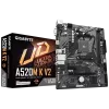 Материнская плата GIGABYTE A520 для AMD sAM4 | 2xDDR4 до 64GB, HDMI 2.1, mATX, 4xSATA, 1xM.2, 4xUSB 3.2