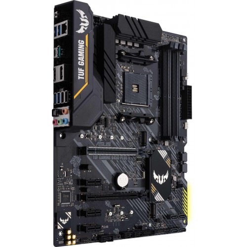 Купить материнскую плату Asus TUF GAMING B450-PLUS II для AMD AM4 с 4xDDR4 и 7.1 звук