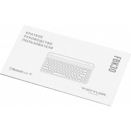 Клавиатура A4Tech Fstyler FBK30 черный USB беспроводная BT/Radio slim Multimedia (FBK30 BLACK)
