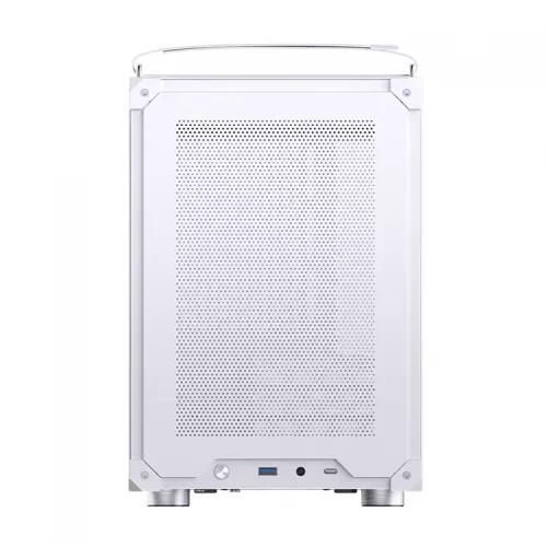 Корпус JONSBO C6 MAX Handle White - Mini-Tower без блока питания, mATX/mITX, 1xUSB-A 3.0 + 1xUSB-C 3.1, без вентилятора