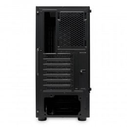 Корпус без блока питания/ Case HSPD M540, Mesh Mid Tower, Black, TG, 0.45 SPCC, no fans, ATX, mATX, mITX, 160/300/150mm, 2x2.5", 2x3.5", 7xPCI, 1xUSB-A 3.0, 2xUSB-A 2.0, 365x216x405mm