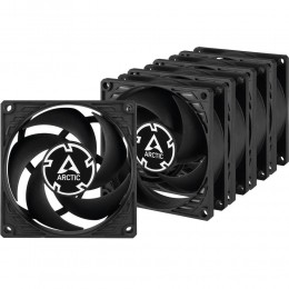 Вентилятор Arctic Cooling Вентилятор корпусной ARCTIC P8 Value Pack (Black/Black) (5pc) (ACFAN00153A) (702065)