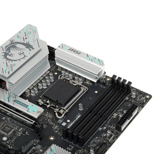 Материнская плата/ MB MSI INTEL B760 s1700, 4xDDR5(256GB), 2xHDMI 2.1/2xDP, 2xPCIe 4.0x16, 1xPCIe 3.0, 1xLAN (2.5GbE), Wi-Fi, BT, 4xSATA 6Gb/s, 2xM.2, 4xUSB 3.2, 2xUSB 2.0, 1xPS/2, mATX MSI