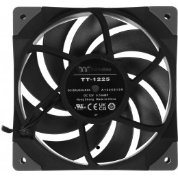 Вентилятор для корпуса Thermaltake Toughfan 12 120х120x25 черный 4-pin 22.3дБ (CL-F117-PL12BL-A) Ret [CL-F117-PL12BL-A]