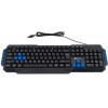 Клавиатура Оклик 750G FROST WAR черный USB для геймеров – мультимедийная, кабель 1.8м (337452)