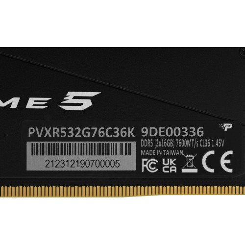 Купить Оперативную Память DDR5 2x16Gb 7600MHz Patriot Viper XTREME RGB с Радиатором - Высокая Производительность для Игровых ПК