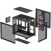 Корпус Deepcool CG530 4F черный ATX с поддержкой 2x120mm и 2x140mm вентиляторов, USB 2.0 и USB 3.0