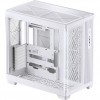 Корпус JONSBO TK-4 White: Midi-Tower без блока питания с USB 3.0 и USB-C для ATX, mATX, mITX