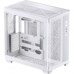 Корпус без блока питания/ Case JONSBO TK-4, Midi-Tower, TG, no fan, 2xUSB-A 3.0 + 1xUSB-C 3.2, ATX, mATX, mITX White
