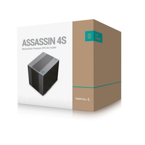 Кулер Deepcool Assassin 4S Soc-AM5/AM4/1151/1200/2066/1700 черный 4-pin 22.6-29.3dB Al+Cu 250W 1380gr Ret (R-ASN4S-BKGPMN-G) [R-ASN4S-BKGPMN-G]