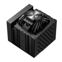 Кулер для процессора/ CPU Cooler PCCooler RZ820 BK (289W, 4-pin PWM, 165mm, Al/Cu, 4x8mm+4x6mm, 1x140mm+1x150mm, 71.9CFM/86.7CFM, 27.1dBA/32dBA, 1500RPM/2200RPM, S: 1851/1700/1200/20XX/115X, AM5/AM4, black)