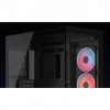 Корпус Corsair 3500X LX-R RGB iCUE LINK: Midi-Tower с ARGB, поддержка E-ATX, ATX, mATX, mITX - Черный