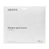 NERPA office mousepad 220x180x4, top CORDURA, bottom PORON, flat paper box