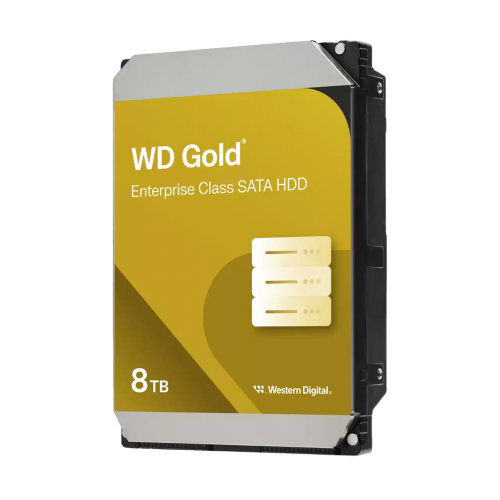 Жесткий диск/ HDD WD SATA3 8TB Gold 6Gb/s 7200 RPM 256mb 1 year warranty (replacement WD8004FRYZ)