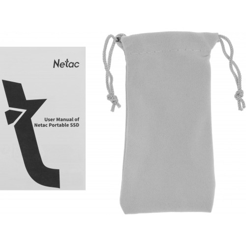 Накопитель SSD Netac USB-C 1000Gb NT01ZX20-001T-32BL ZX20 2.5 - Быстрая и надежная память в стильном синем корпусе