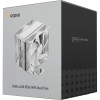 Кулер для процессора Ocypus Delta A40 Elite WH: Высокопроизводительное охлаждение с двойным вентилятором (220W, 4-pin PWM, AM5/AM4)