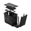 Корпус ПК без блока питания/ Case Fractal Design Define 7 Nano TG Light Tint, Mini-Tower, 1x120mm + 1x140mm, 2xUSB-A 2.0 + 2xUSB-A 3.2 + 1xUSB 3.2 Type-C mITX, mDTX Black Fractal Design