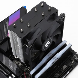 Кулер для процессора/ CPU Cooler Thermalright Assassin X 120 Refined SE (4-pin PWM, 148mm, Ni/CU, 4x6mm, 1x120mm, 66.17CFM, 25.6dBA, 1550RPM, S: 1700, 1200, 115X, AM5, AM4)