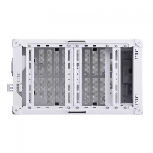 Корпус JONSBO C6 MAX Handle White - Mini-Tower без блока питания, mATX/mITX, 1xUSB-A 3.0 + 1xUSB-C 3.1, без вентилятора