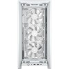 Купите корпус Corsair Frame 4000D RS White без блока питания - Midi-Tower с стеклянной панелью и вентиляцией для E-ATX, ATX, mATX, mITX