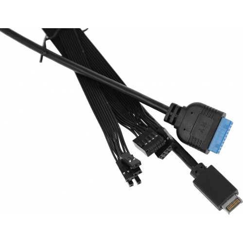 Корпус Accord ACC-265W белый mATX с вентиляцией 2x120mm и USB 3.0 для надежной сборки ПК