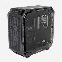 Корпус без блока питания/ Case InWin Airforce, Full-Tower, TG, 4x120mm ARGB, 2xUSB-A 3.0 + 1xUSB-C 3.2, E-ATX, ATX, mATX, mITX Phantom Black