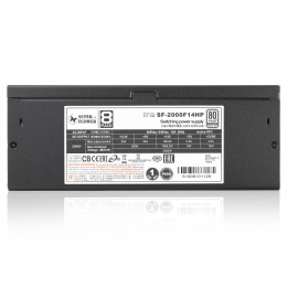 блок питания 2000 Ватт/ Power Supply Super Flower Leadex VII, 2000W, ATX, 140mm, 18xSATA, 5xPCI-E(6), 9xPCI-E(6+2), APFC, 80+ Platinum, Full Modular