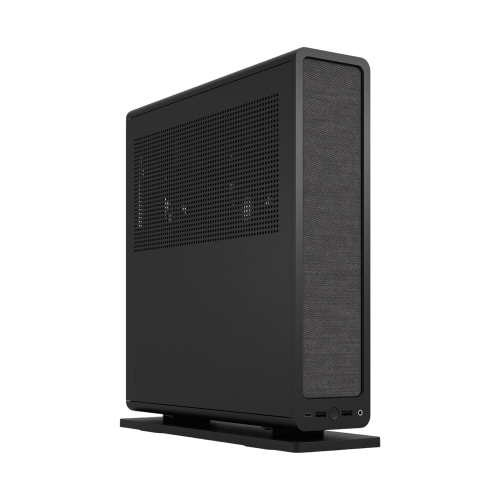Корпус Fractal Design Ridge mITX Black - Без Блока Питания, 2xUSB-A 3.2 и 1xUSB 3.2 Type-C, Поддержка SFX PSU