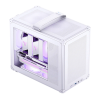 Корпус JONSBO C6 MAX Handle White - Mini-Tower без блока питания, mATX/mITX, 1xUSB-A 3.0 + 1xUSB-C 3.1, без вентилятора