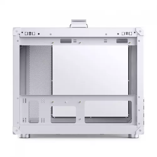 Корпус JONSBO C6 MAX Handle White - Mini-Tower без блока питания, mATX/mITX, 1xUSB-A 3.0 + 1xUSB-C 3.1, без вентилятора