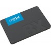 Твердотельный накопитель/ Crucial SSD BX500, 480GB, 2.5" 7mm, SATA3, 3D TLC, R/W 540/500MB/s, IOPs 95 000/61 000, TBW 120, DWPD 0.2 (12 мес.) Crucial