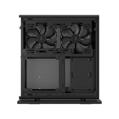 Корпус Fractal Design Ridge mITX Black - Без Блока Питания, 2xUSB-A 3.2 и 1xUSB 3.2 Type-C, Поддержка SFX PSU