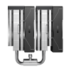 Кулер для процессора PCCooler RZ620: Высокопроизводительное охлаждение 260W для AM5/AM4 с 2x120mm вентиляторами