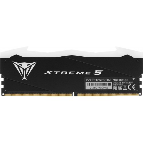 Купить Оперативную Память DDR5 2x16Gb 7600MHz Patriot Viper XTREME RGB с Радиатором - Высокая Производительность для Игровых ПК