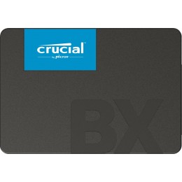 Твердотельный накопитель/ Crucial SSD BX500, 480GB, 2.5" 7mm, SATA3, 3D TLC, R/W 540/500MB/s, IOPs 95 000/61 000, TBW 120, DWPD 0.2 (12 мес.)