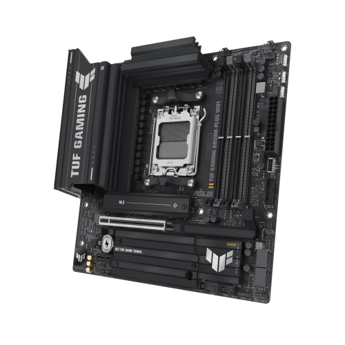 Материнская плата TUF GAMING B850M-PLUS WIFI: Высокая производительность и надежность для геймеров
