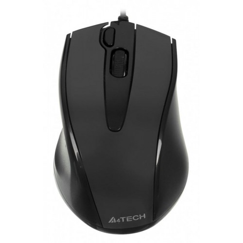 Купить оптическую мышь A4Tech V-Track Padless N-500F черного цвета с разрешением 1200dpi и USB соединением