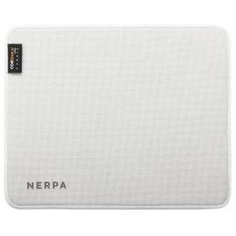 NERPA office mousepad 220x180x4, top CORDURA, bottom PORON, flat paper box