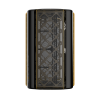 Корпус ПК без блока питания/ Case Geometric Future Model 2 The Ark, Mini-Tower, no fans, 3xUSB-A 3.0, 1xUSB 3.2 Type-C, mATX, mITX Black/Gold Geometric Future