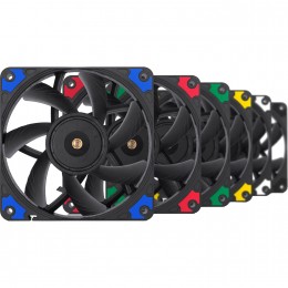 Кулер для корпуса/ Case Cooler Noctua NF-A12x15 PWM chromax.black.swap (120x120x15mm, 4-pin PWM, 55.44CFM, 23.9dBA, 1850RPM, Black)