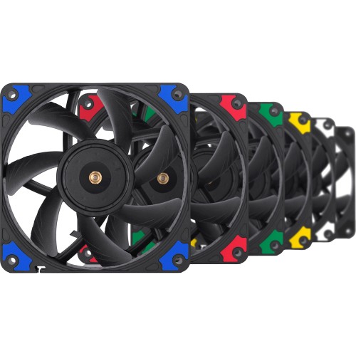 Кулер для корпуса/ Case Cooler Noctua NF-A12x15 PWM chromax.black.swap (120x120x15mm, 4-pin PWM, 55.44CFM, 23.9dBA, 1850RPM, Black)