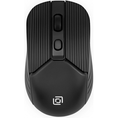 Мышь Оклик 509MW Black: Оптическая беспроводная USB мышь 1600dpi для ноутбука с 4 кнопками