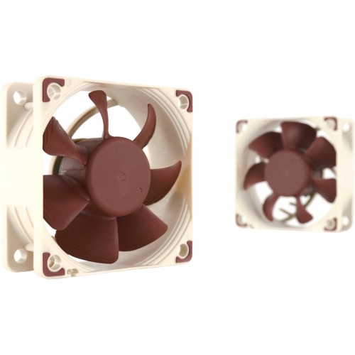 Кулер для корпуса/ Case Cooler Noctua NF-A6X25 PWM (60x60x25mm, 4-pin PWM, 29.2CFM, 19.3dBA, 3000RPM, Beige/Brown)