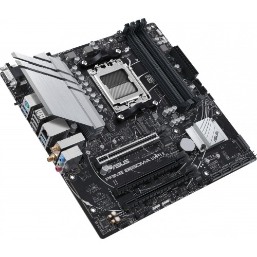 Купить материнскую плату Asus PRIME B650M-A WIFI II AM5 с поддержкой DDR5 и 2.5G LAN