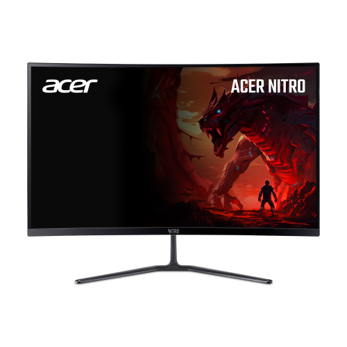 Монитор/ ACER Nitro ED270UX6bmiipx 27'', ZeroFrame, Curved 1500R, Black, 16:9, VA, 2560x1440, 1 / 0,5 (GTG, Min.)ms, 250cd, 220Hz, 2xHDMI(2.1) + 1xDP(1.4) + SPK + Audio Out, Speakers 2Wx2, sync: FreeSync Premium, hdr: HDR 10, Vesa:75x75